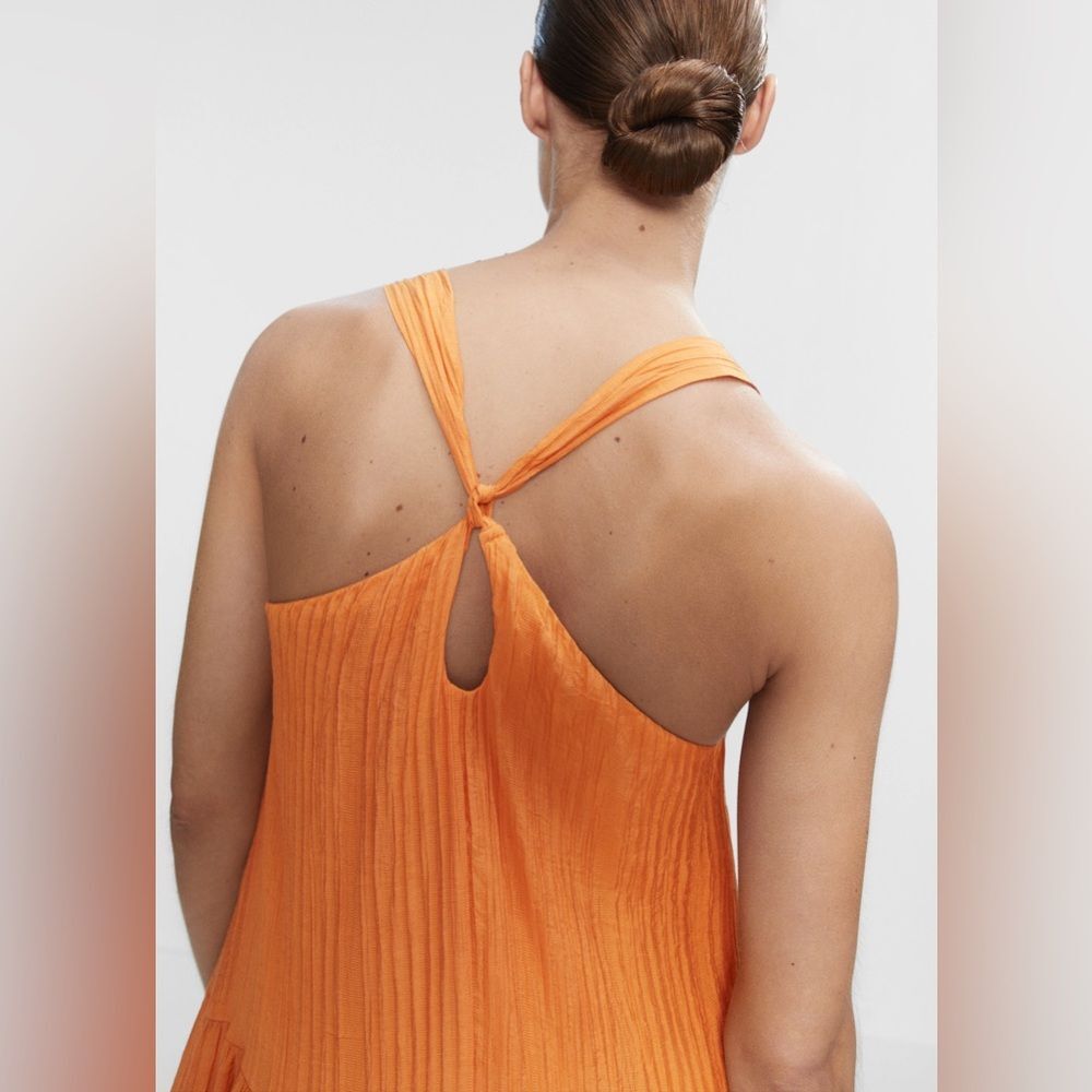 Mango Textured skater dress - Picture 3 of 5